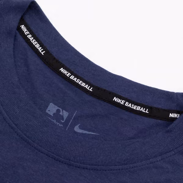 Seattle Mariners Early Work 2025 MLB Authentic Nike Tri-Blend T-Shirt Navy view 5