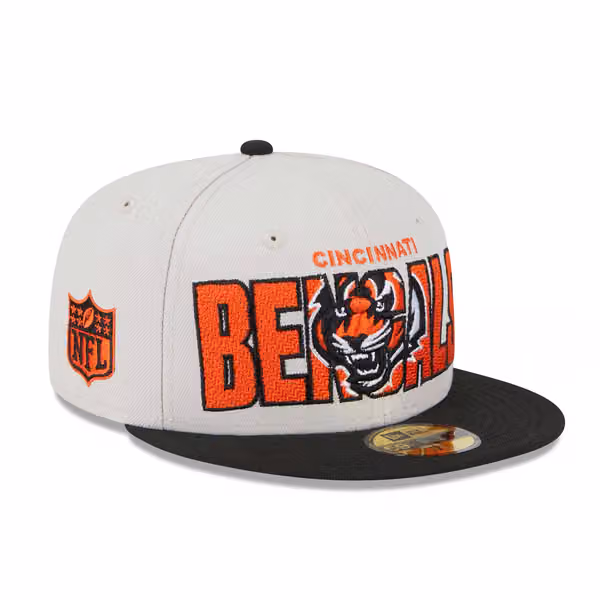 Cincinnati Bengals Official 2023 NFL Draft New Era 59FIFTY Fitted Cap product photo