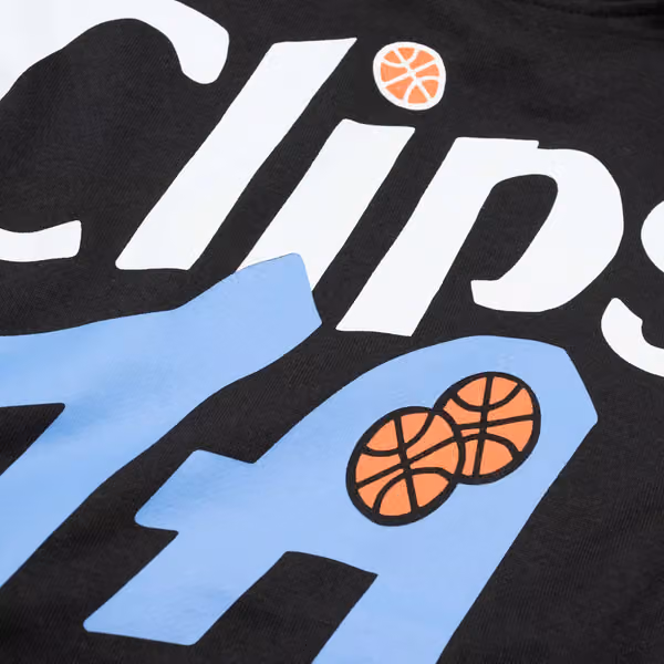 Los Angeles Clippers 2024 NBA City Edition New Era Hoodie Black view 4