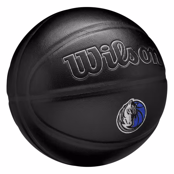 Dallas Mavericks Premiere Wilson NBA Basketball Black (Size 7) view 4