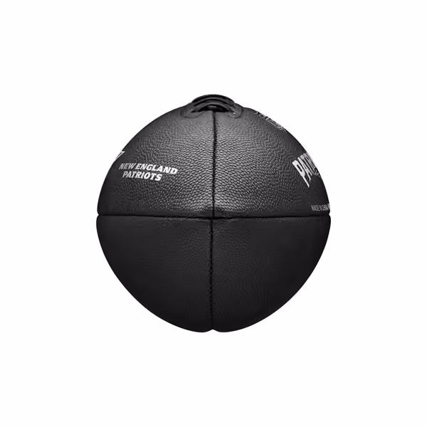 New England Patriots Wilson Metallic Premiere Full Size NFL Football view 4