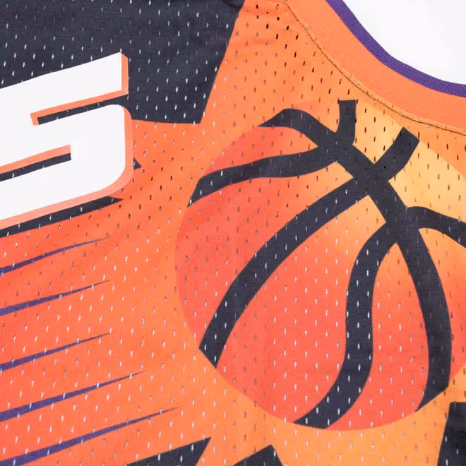 Shawn Marion #31 Phoenix Suns 1999-00 Mitchell & Ness Swingman NBA Jersey Black view 4