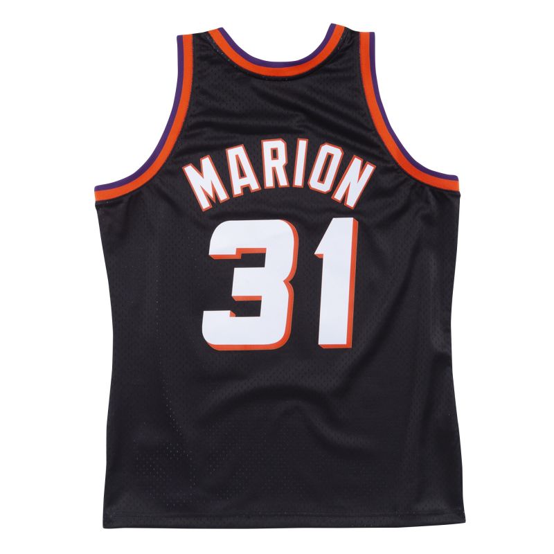 Shawn Marion #31 Phoenix Suns 1999-00 Mitchell & Ness Swingman NBA Jersey Black view 2