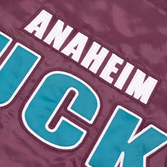 Anaheim Ducks Starter Scout Varsity NHL Jacket Purple view 4