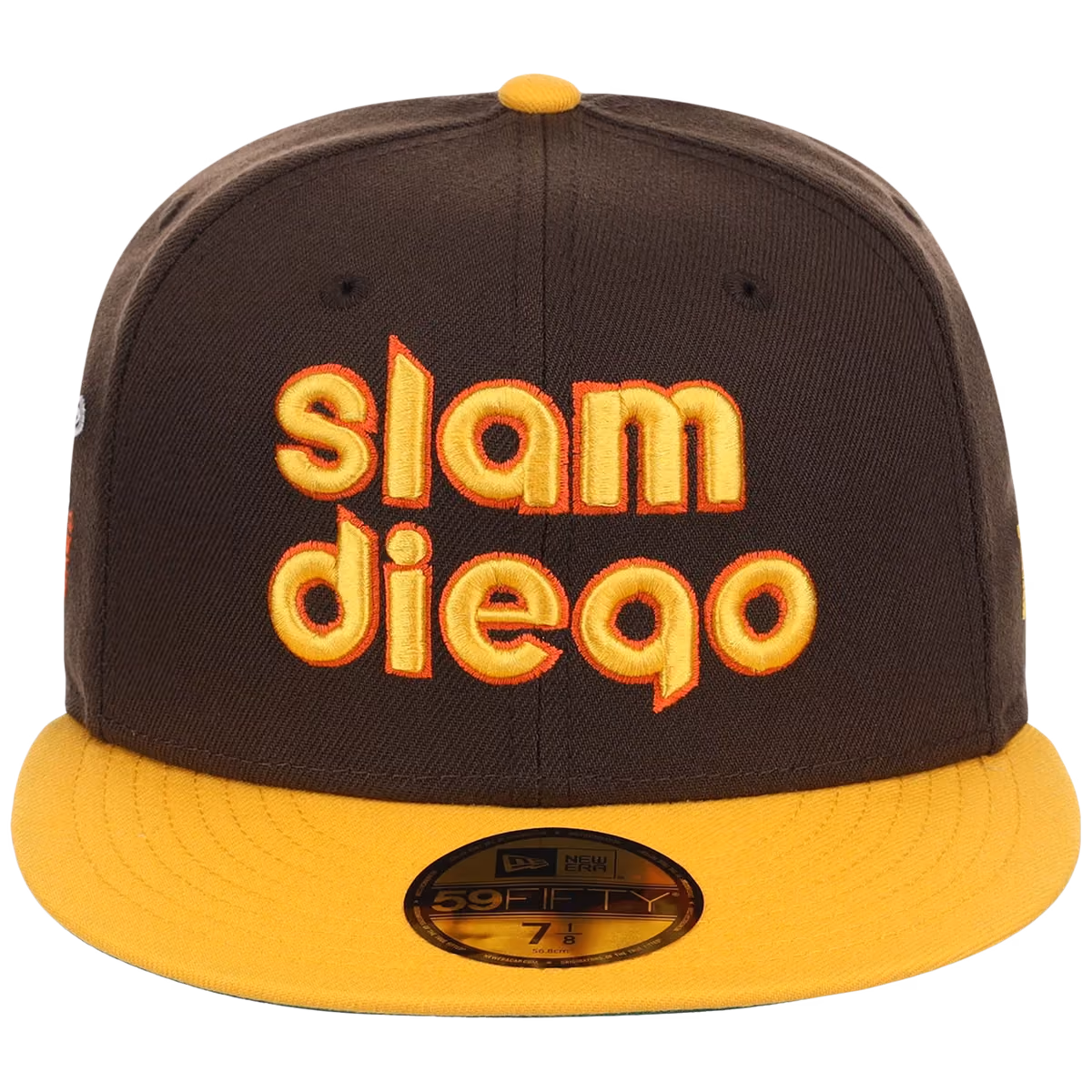 San Diego Padres San Diego Crown the City (Brown/Yellow)New Era 59FIFTY detail view