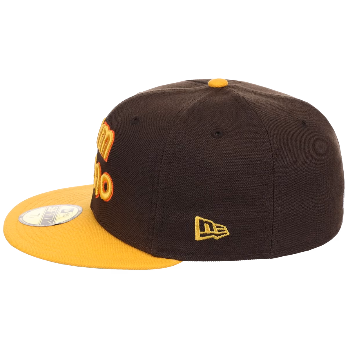 San Diego Padres San Diego Crown the City (Brown/Yellow)New Era 59FIFTY detail view