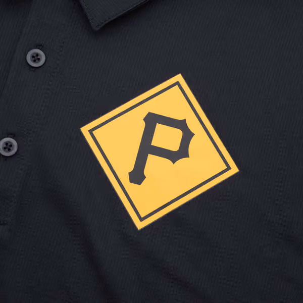 Pittsburgh Pirates Diamond Icon Nike Franchise Dri-FIT MLB Polo Shirt view 3