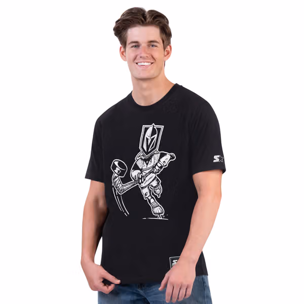 Vegas Golden Knights Starter BLACK ICE NHL T-Shirt view 1