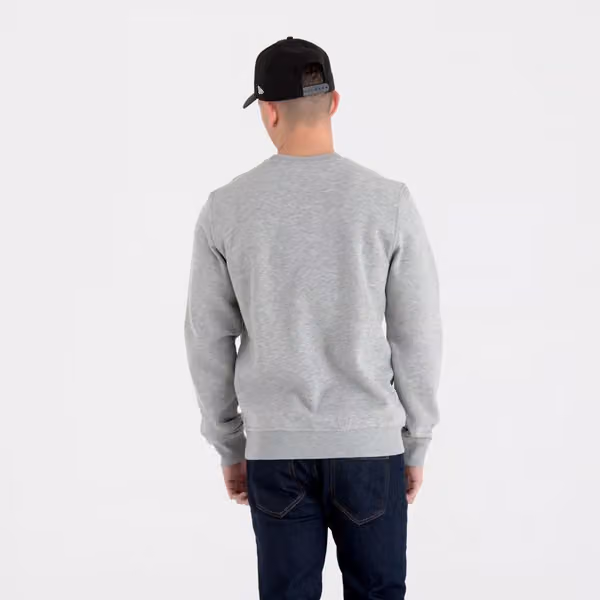Major League Baseball Logo Crewneck MLB Sweatshirt Grey view 2