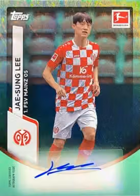 2023/24 Topps Jade Bundesliga Soccer Hobby Box view 5