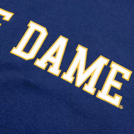 Notre Dame Fighting Irish Colorblock Badge NCAA Hoodie view 4