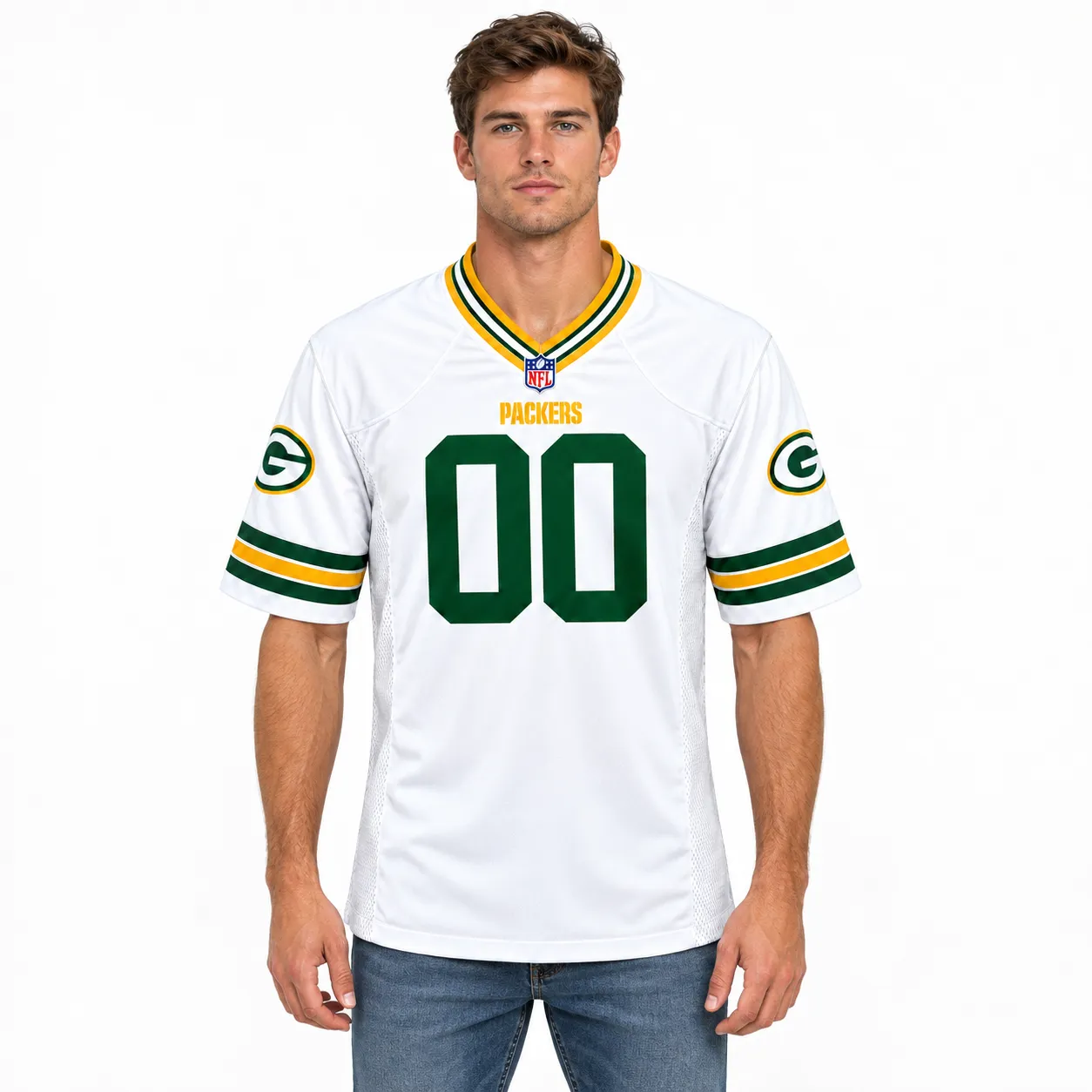 Packers Personalized White Jersey Impressive Fanwear