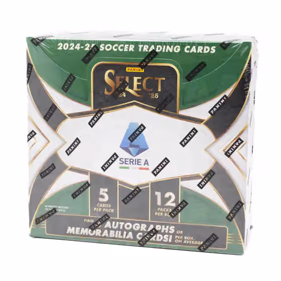 2024/25 Panini Select Serie A Football Hobby Box view 1