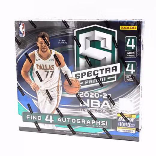 2020/21 Panini Spectra Basketball Hobby Box NBA view 1