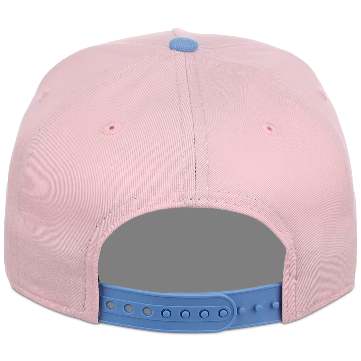 Los Angeles Dodgers MLB Pink x Sky FASHION CORE New Era 9FORTY A-Frame detail view