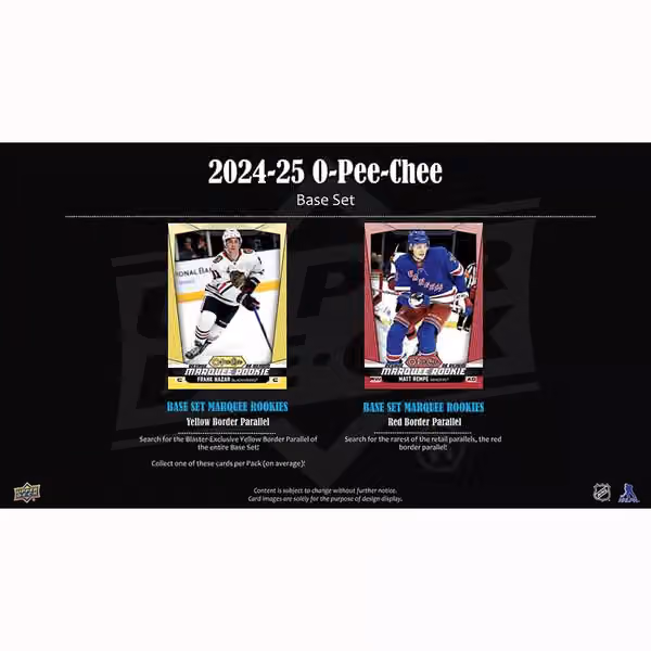 2024/25 Upper Deck O-Pee-Chee Hockey NHL Blaster Box view 3