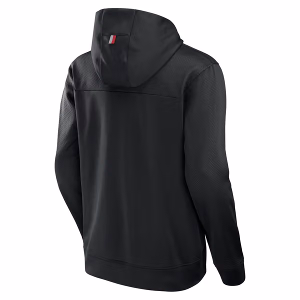 Atlanta Falcons Defender Dot Faded NFL Hoodie Black view 2