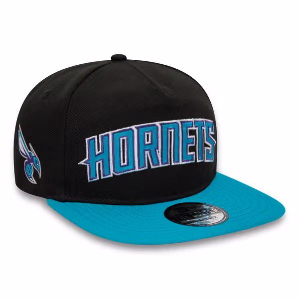 Charlotte Hornets Arch New Era Golfer Snapback NBA Cap product photo