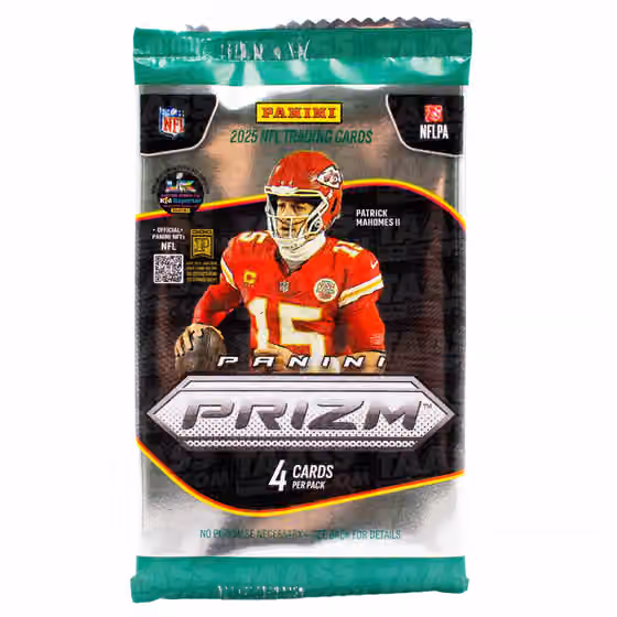 2025 Panini Prizm Football NFL Retail Pack view 1