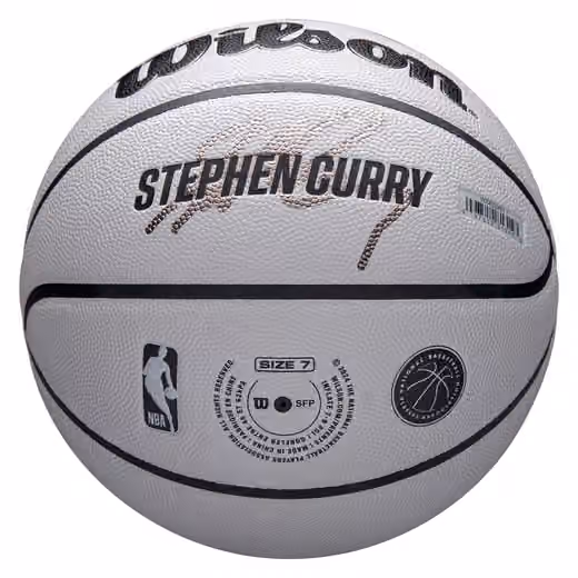 Stephen Curry UV Player Icon NBA Basketball (Size 7) view 3