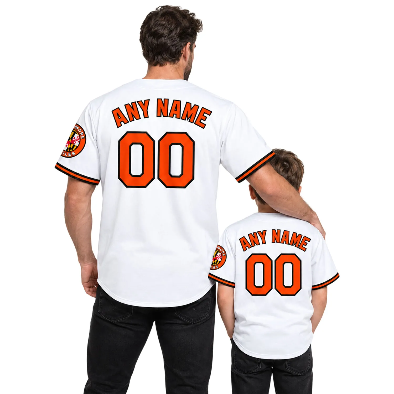 Baltimore Orioles Home Personalized Jersey Bold Fan Gear