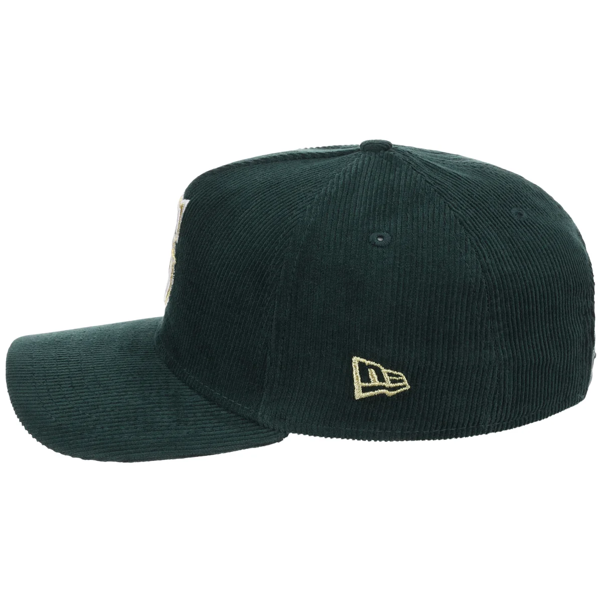 Seattle Mariners MLB Dark Green Cord FASHION CORE New Era 9FORTY A-Frame detail view