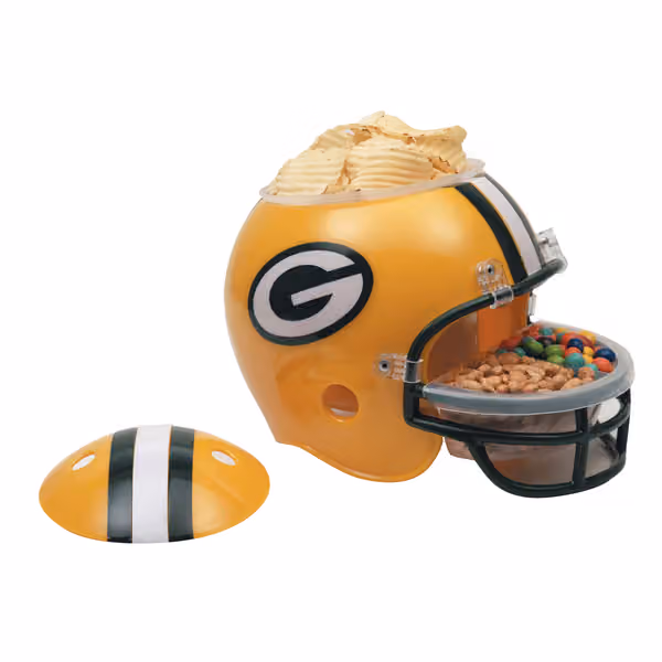 Green Bay Packers Football NFL Snack Helmet view 1