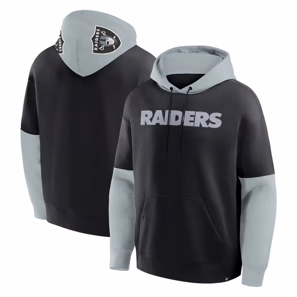 Las Vegas Raiders NFL Helmet Hoodie view 1