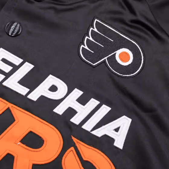 Philadelphia Flyers Mitchell & Ness Lightweight Satin NHL Jacket view 3