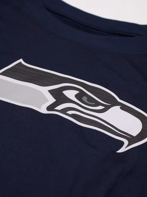 Seattle Seahawks 2026 NFL Sideline Lead The Charge Legend T-Shirt Navy view 4