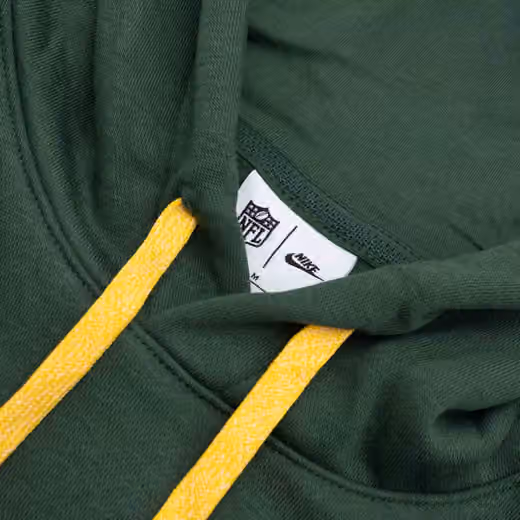 Green Bay Packers 2024 NFL Sideline Nike Club Hoodie Navy view 4