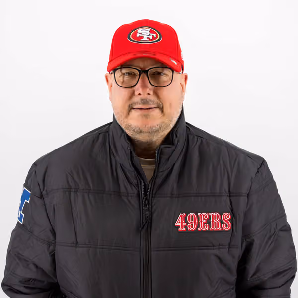 San Francisco 49ers Mitchell & Ness In The Clutch Puffer NFL Jacket Black view 6