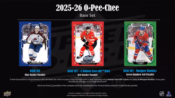 2025/26 Upper Deck O-Pee-Chee Hockey NHL Hobby Box view 2