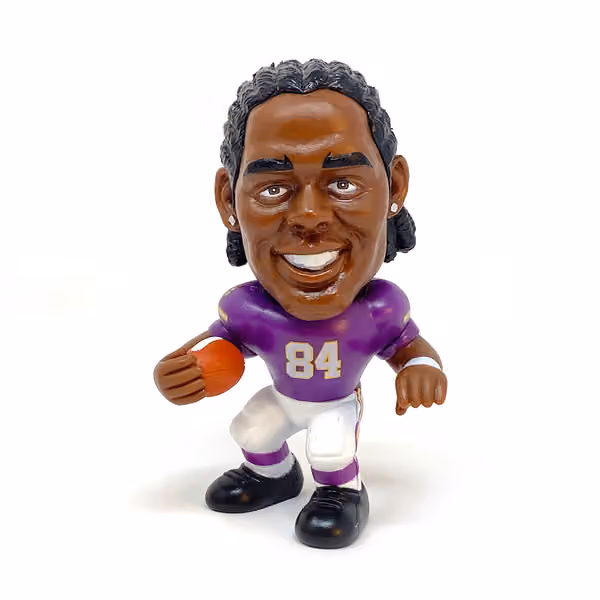 Randy Moss Minnesota Vikings Big Shot Ballers Legends NFL Figure view 1