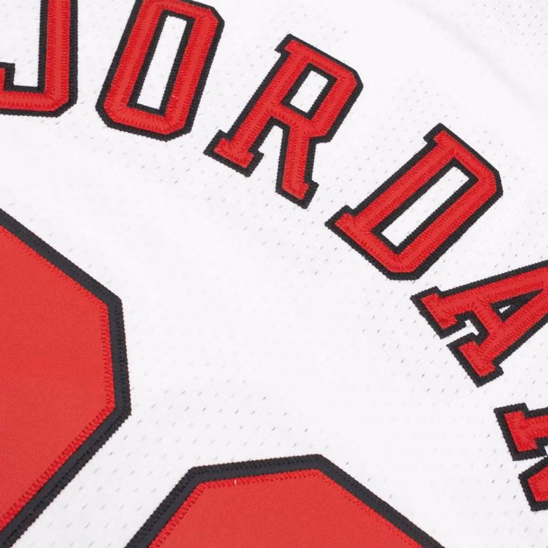Michael Jordan #23 1998 All-Star Game Authentic NBA Jersey White view 5