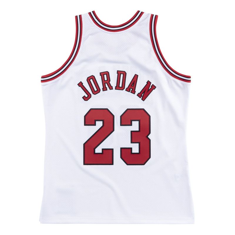 Michael Jordan #23 1998 All-Star Game Authentic NBA Jersey White view 2