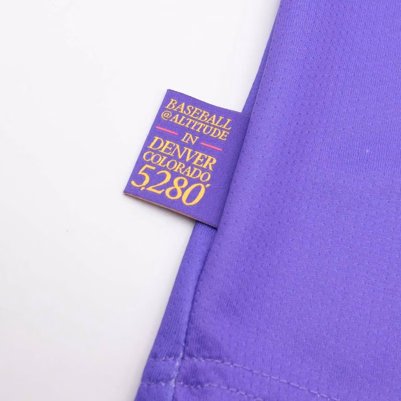 Colorado Rockies City Connect Limited MLB Jersey Psychic Purple view 5
