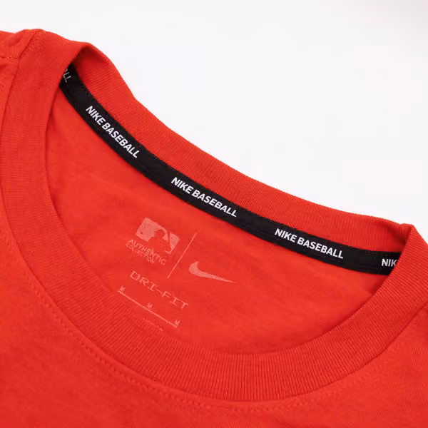 Cincinnati Reds Early Work 2025 MLB Authentic Nike Tri-Blend T-Shirt Red view 5