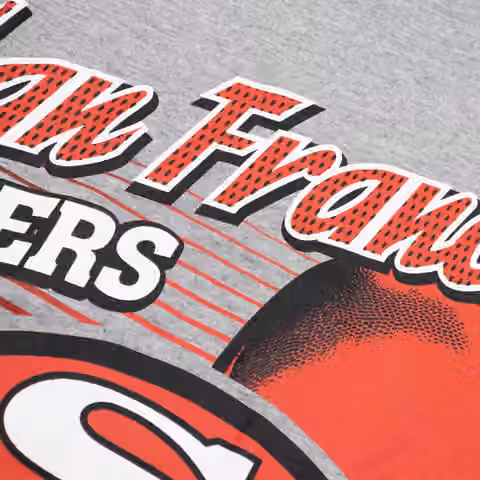 San Francisco 49ers Sport Classics Oversized NFL T-Shirt Gray view 3
