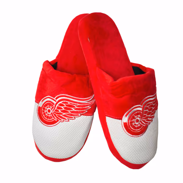 Detroit Red Wings Staycation NHL Slipper view 2