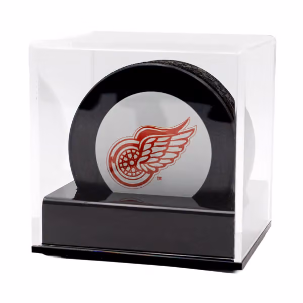 Ice Hockey Puck Display Case – Premium Acrylic Holder view 1