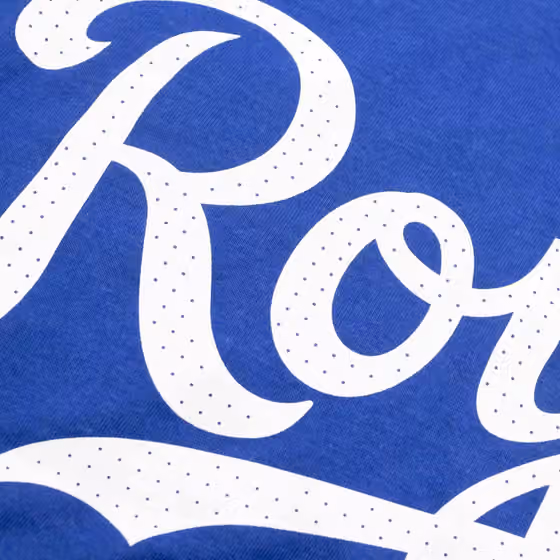 Kansas City Royals Fuse Wordmark Nike MLB T-Shirt Blue view 3