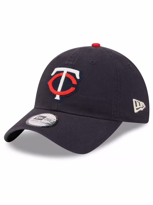 Minnesota Twins 2026 MLB Field of Dreams Game Casual Classic Adjustable Cap Navy product photo
