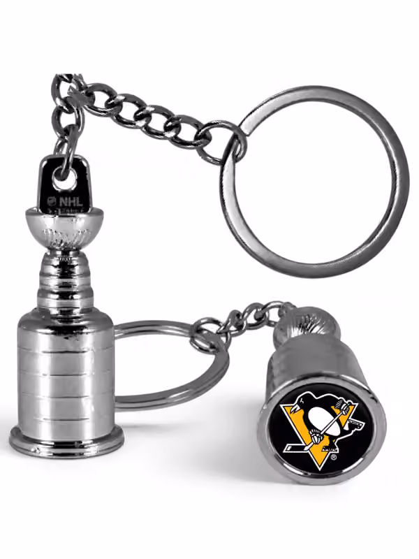 Pittsburgh Penguins Stanley Cup Key Ring view 1