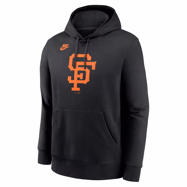San Francisco Giants 1982 Cooperstown Club MLB Hoodie Black view 1
