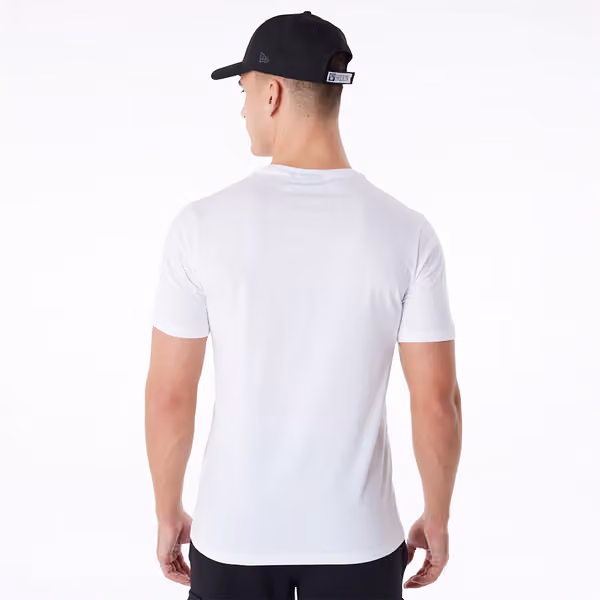 Brooklyn Nets Team Logo New Era NBA T-Shirt White view 2