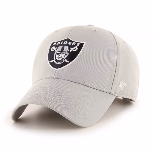 Las Vegas Raiders '47 MVP Legend Adjustable NFL Cap Gray product photo