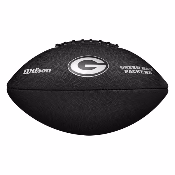 Green Bay Packers Wilson Metallic Premiere Full Size NFL Football view 6
