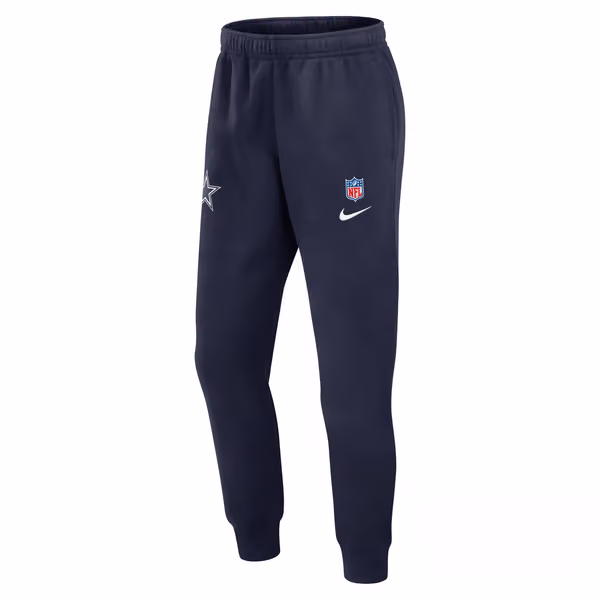 Dallas Cowboys 2024 NFL Sideline Nike Club Sweat Pants Navy view 1