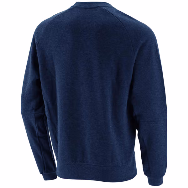 New England Patriots Mono Doorbusters Premium NFL Crewneck Pullover Navy view 2